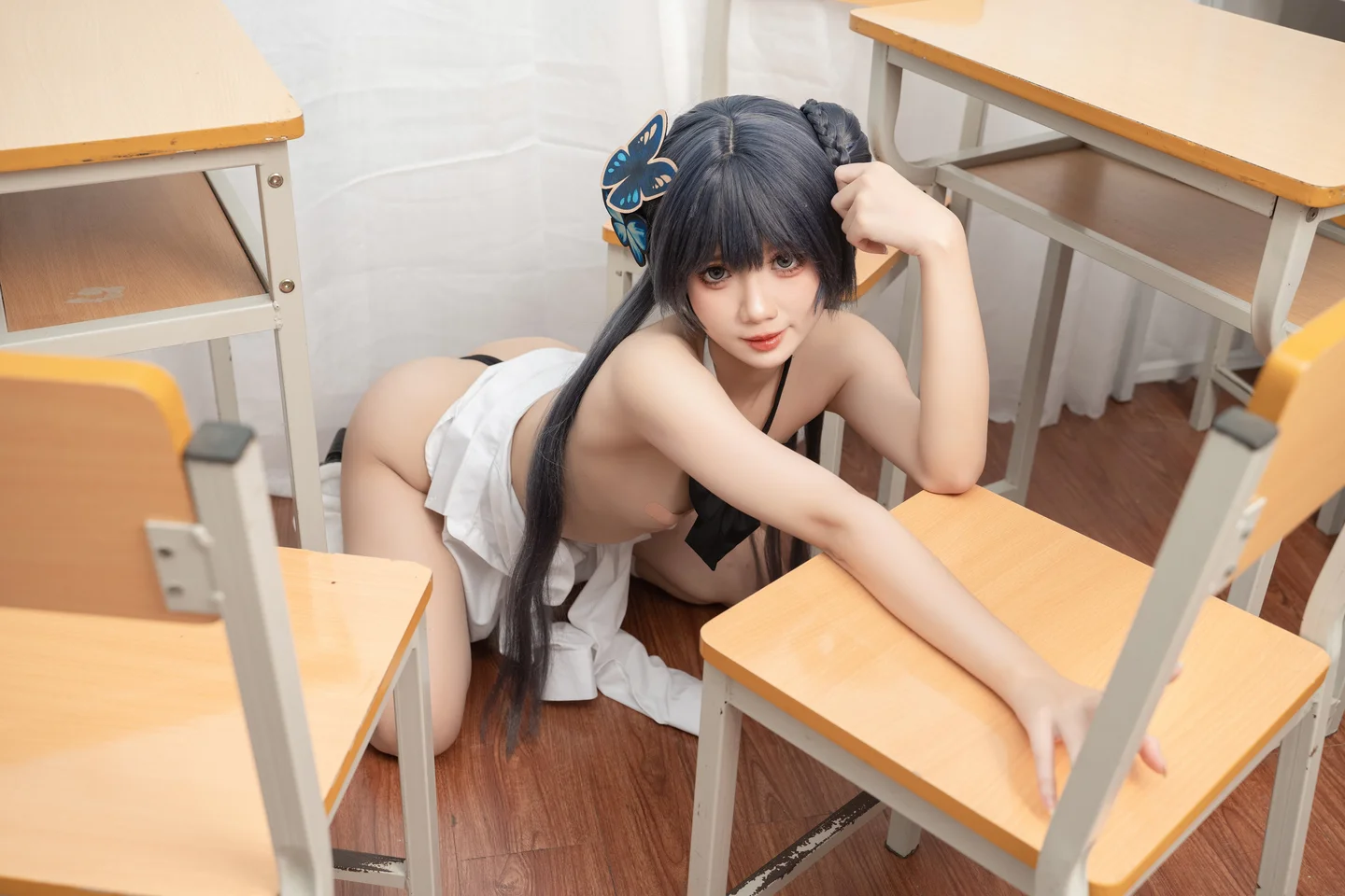 PoppaChan - Kisaki Student(妃咲)[134P,11V-345MB] tg@simisebaisi 【丝足阁】023.webp